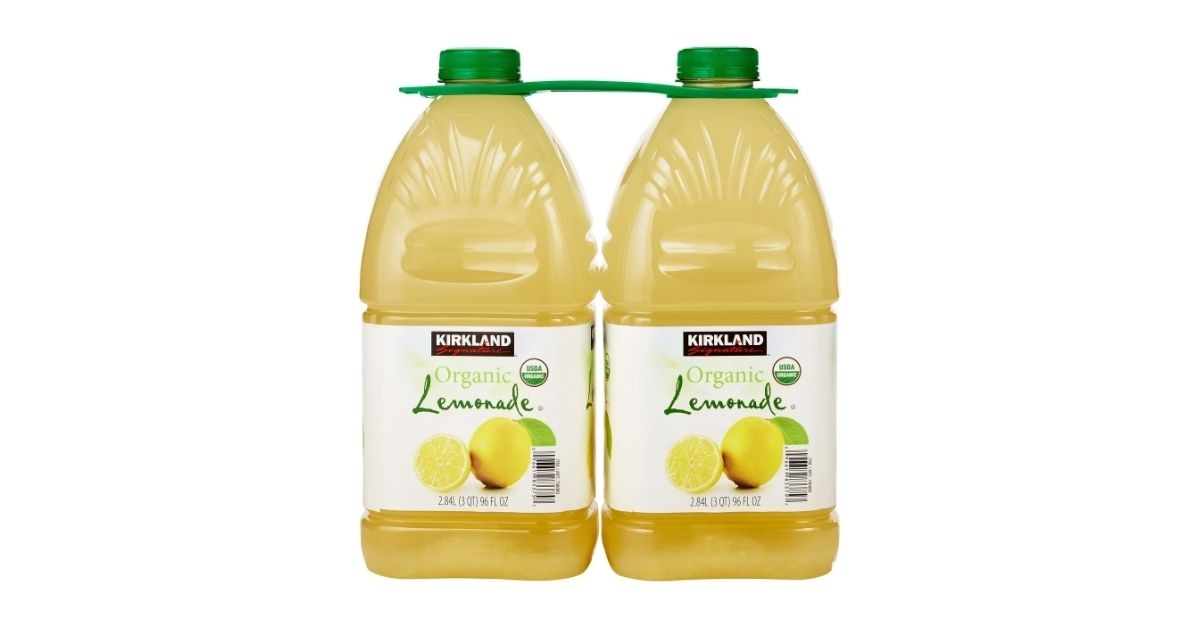 kirkland signature organic lemonade
