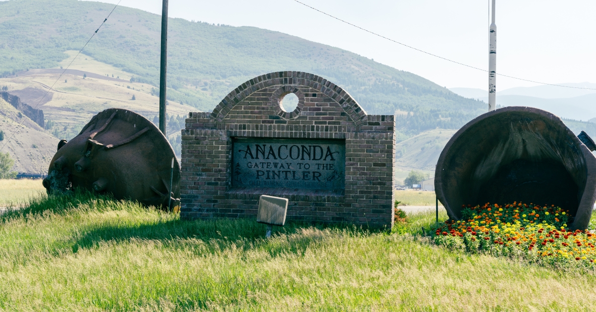welcome to anaconda sign