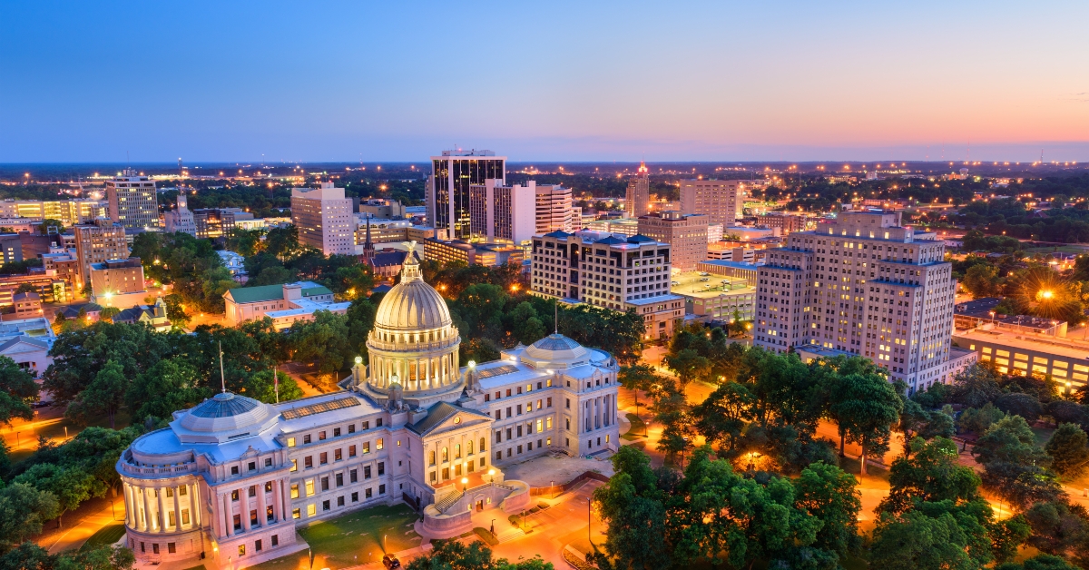 jackson mississippi skyline