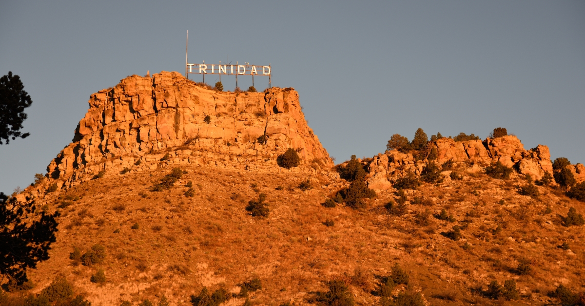 Trinidad Colorado landmark sign