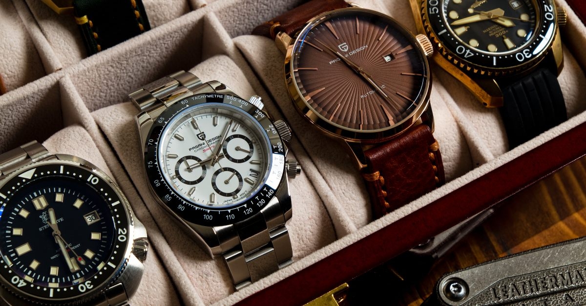 various collection of wrist watches