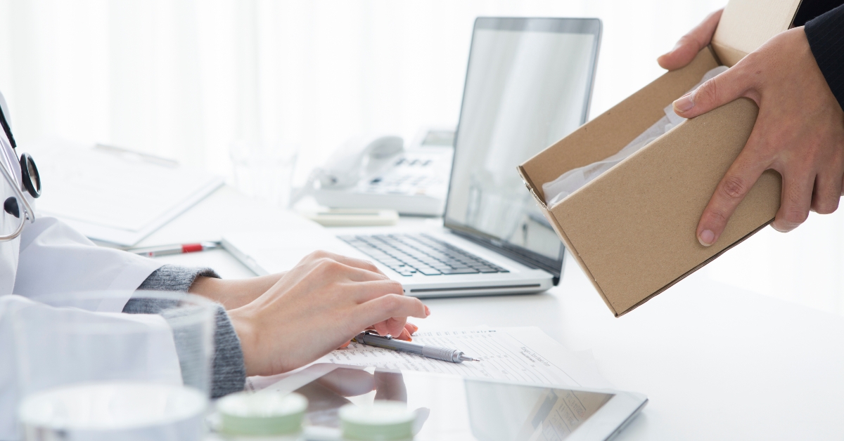 Salesman of pharmaceutical companies