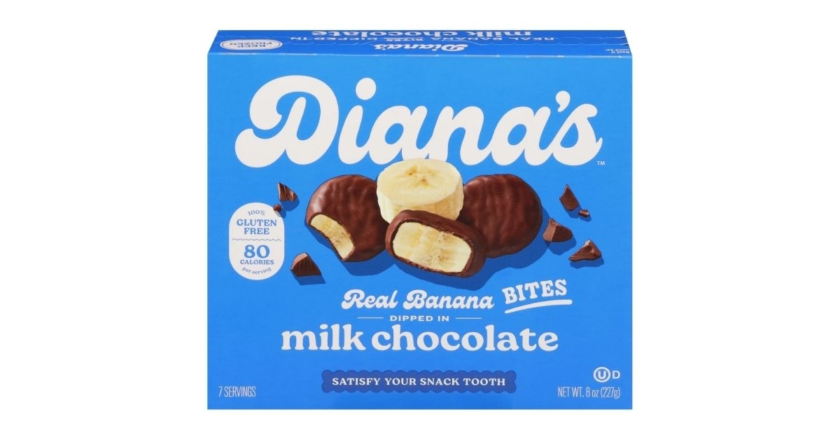 frozen banana bites