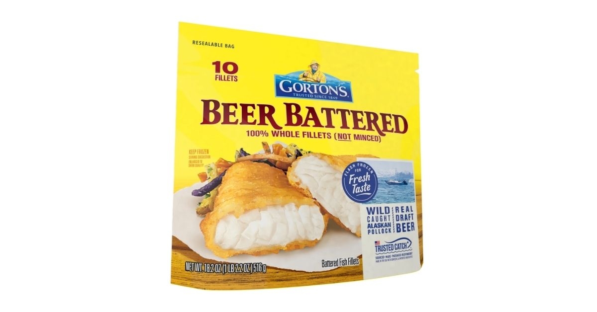 battered fish fillets