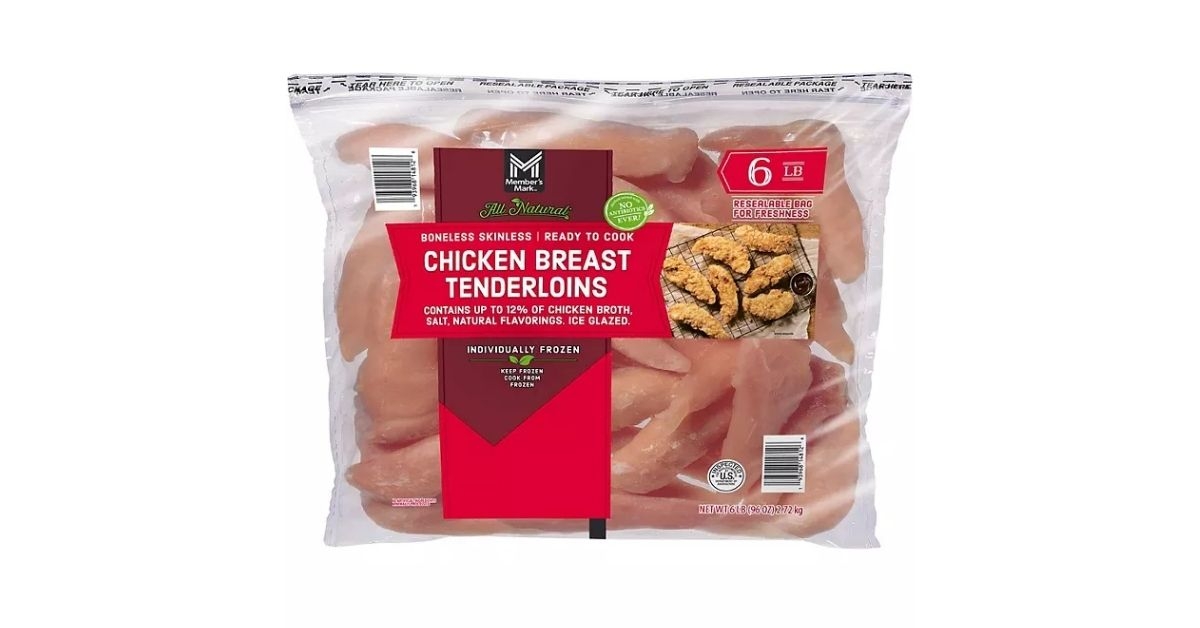 members mark boneless skinless chicken breast tenderloins