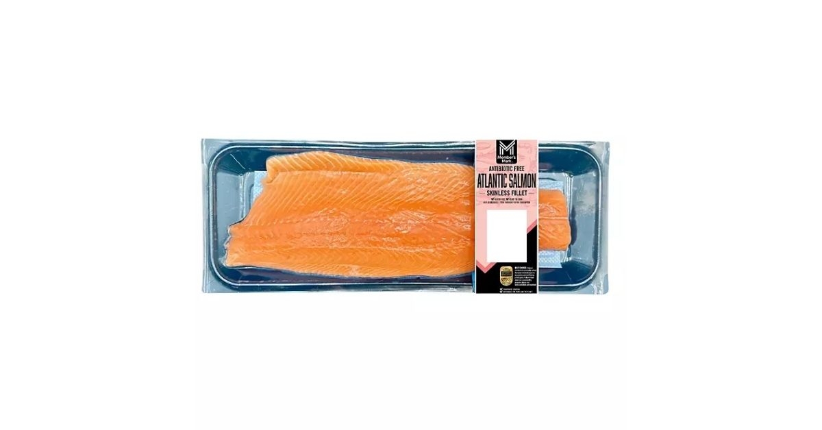 members mark farm raised skinless atlantic salmon fillet