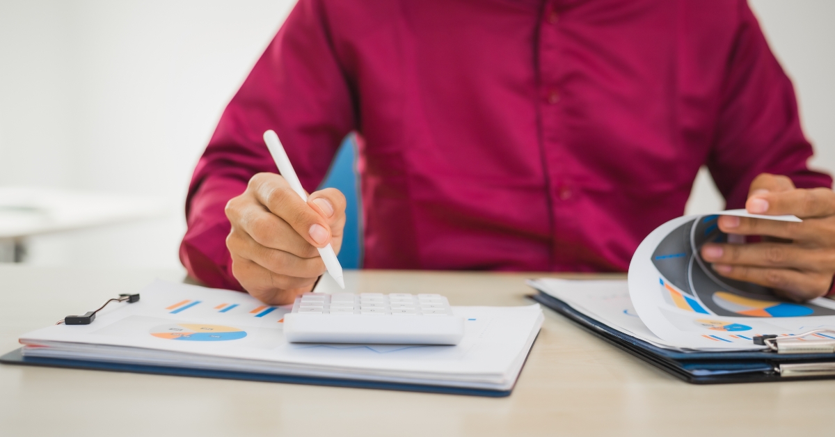 reviewing numerous accounting documents