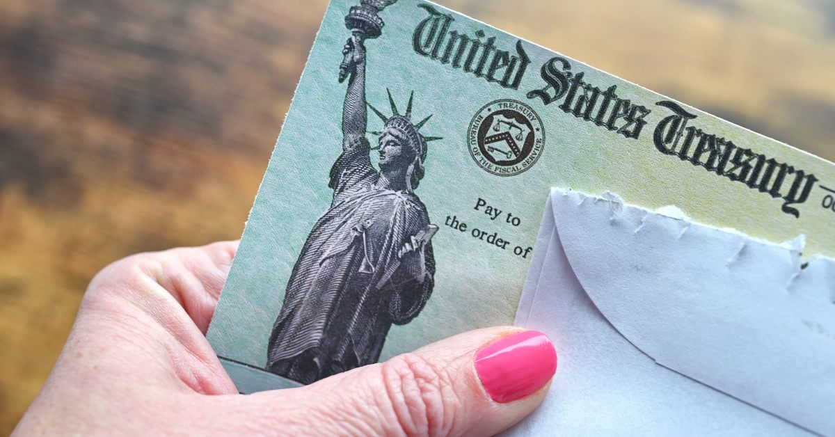 check from united states treasury