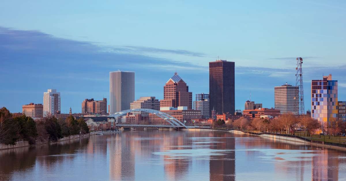 rochester skyline usa