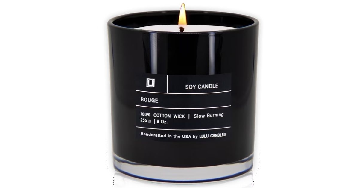 scented soy jar candle