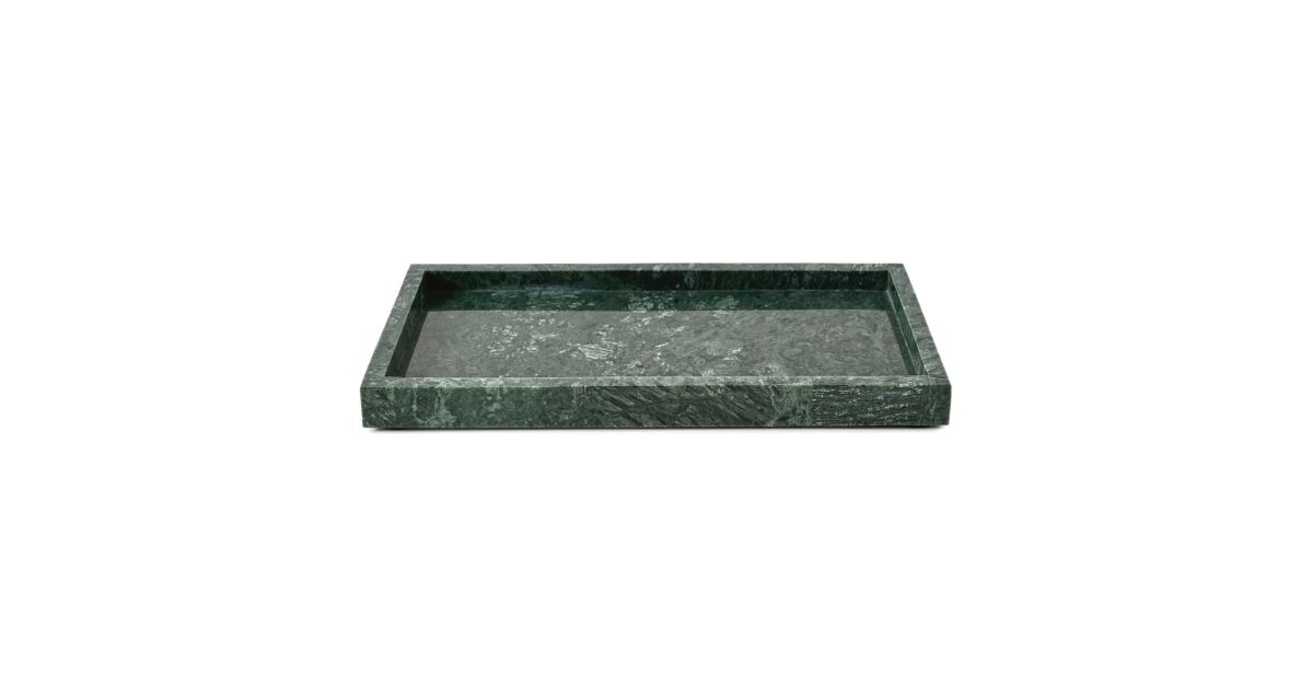 marble tabletop tray