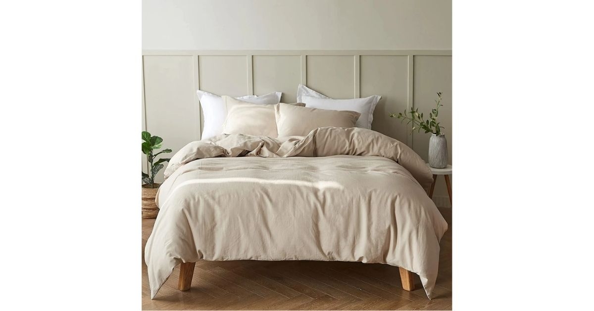 linen cotton duvet set