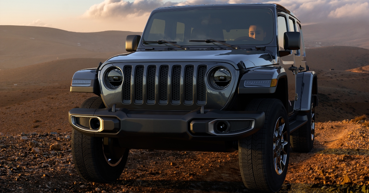 Jeep Wrangler Sahara off-road