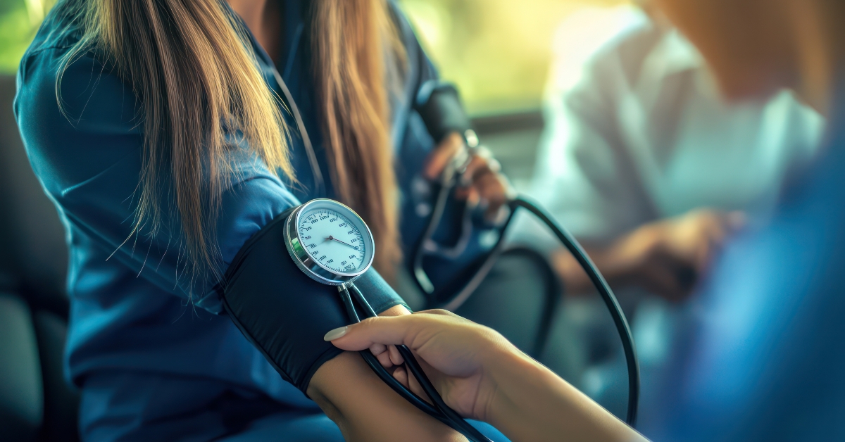 Hypertension awareness with health monitoring