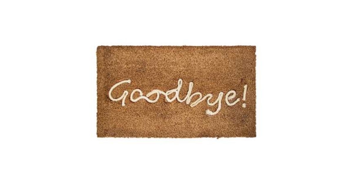 coir welcome mat