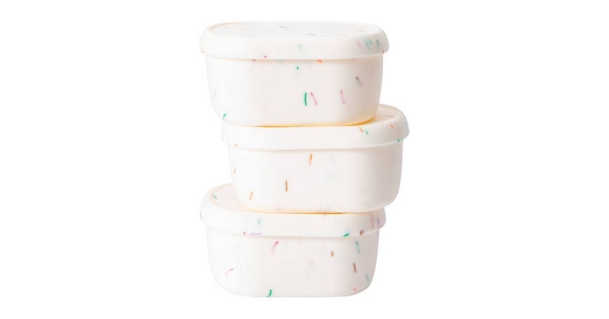 silicone snack containers