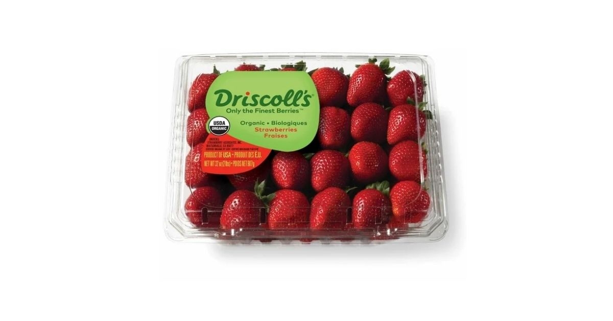 organic strawberries