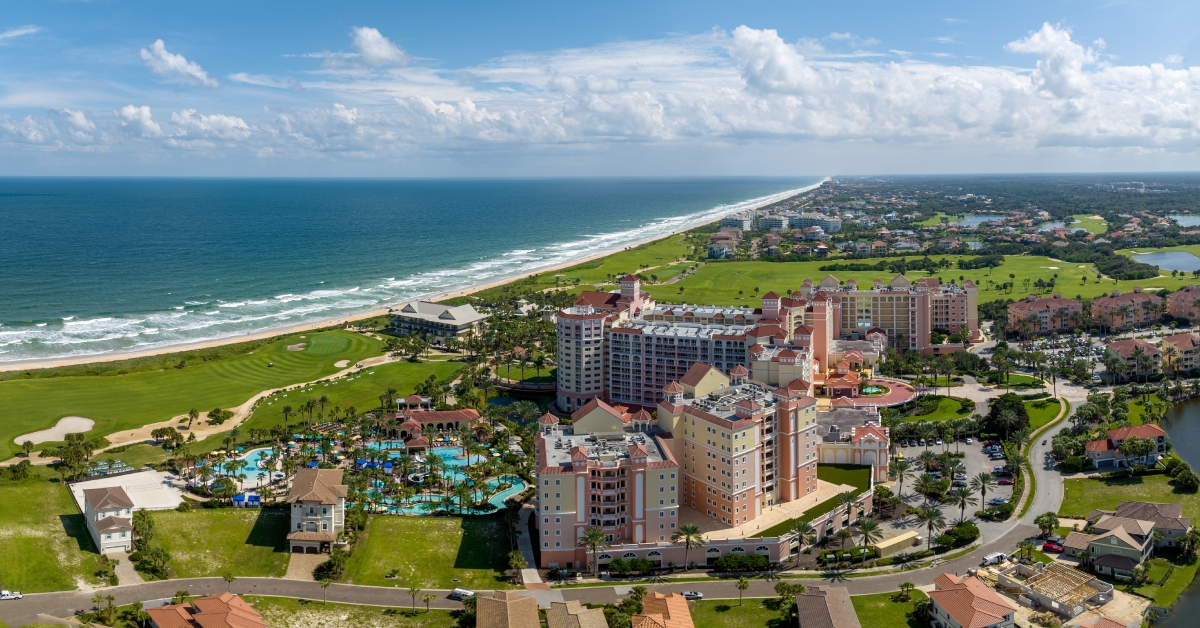hammock beach located in palm coast