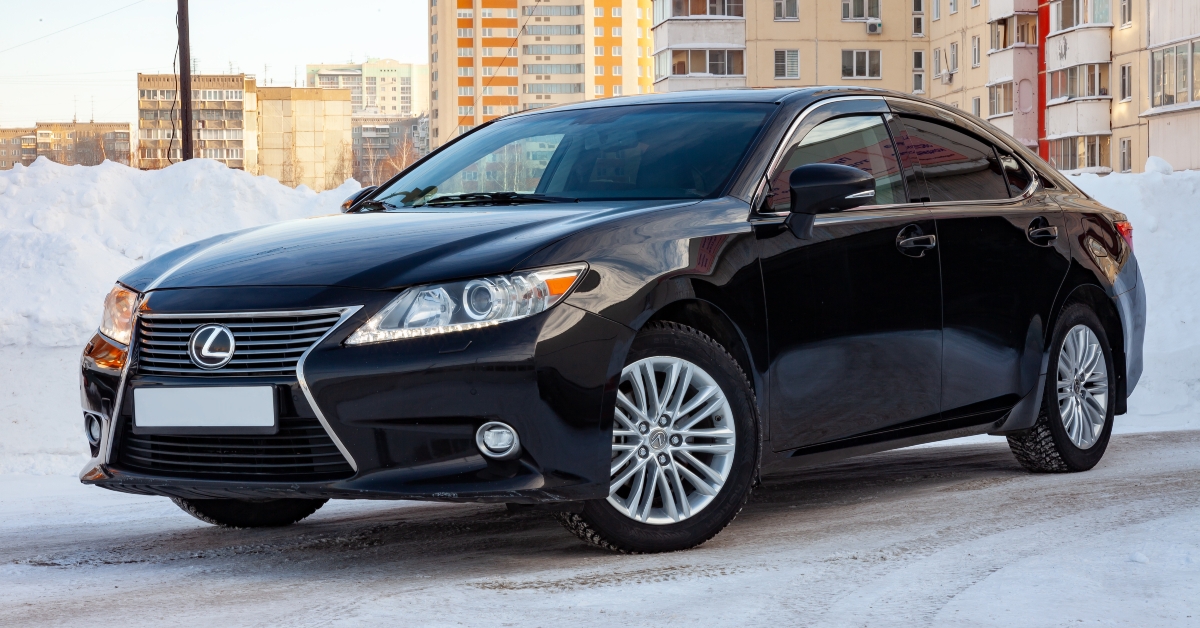 Black Lexus ES250 2014 release