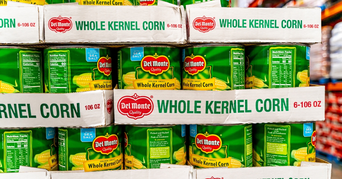 del monte whole kernel corn