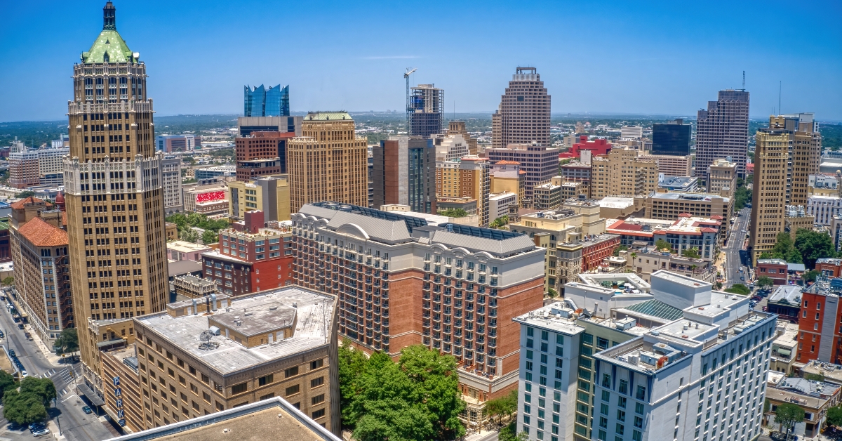 San Antonio, Texas during Summer