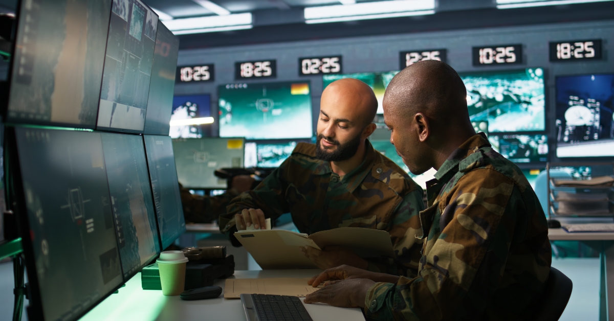 teamworking military agents