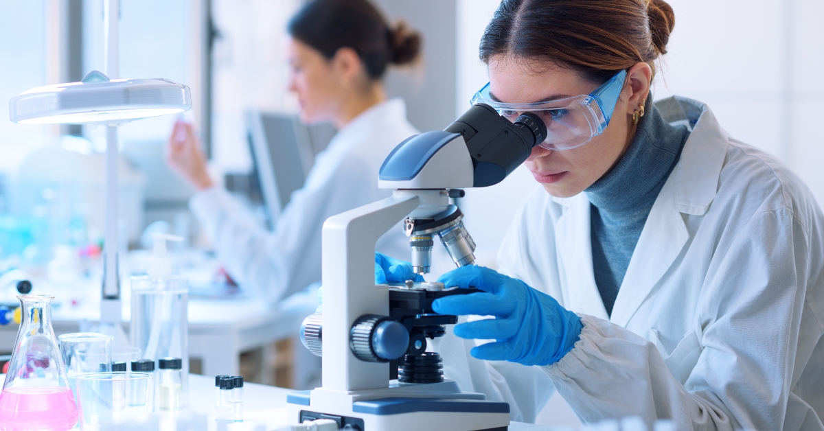 working in the clinical laboratory