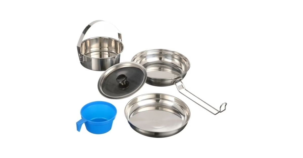 stainless steel cookware set