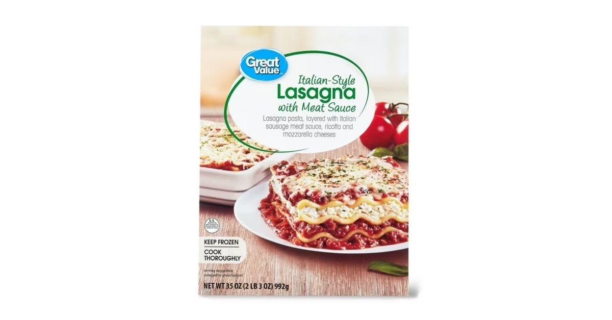 lasagna with meat sauce