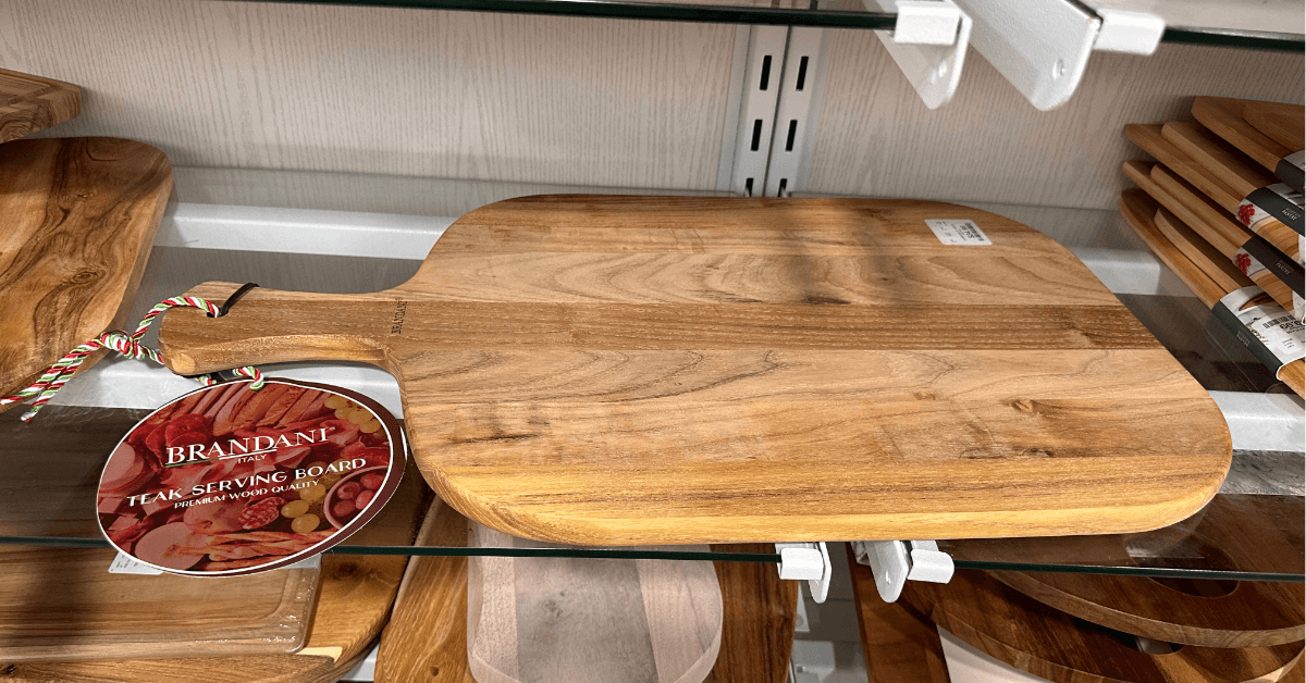 wooden cutting board