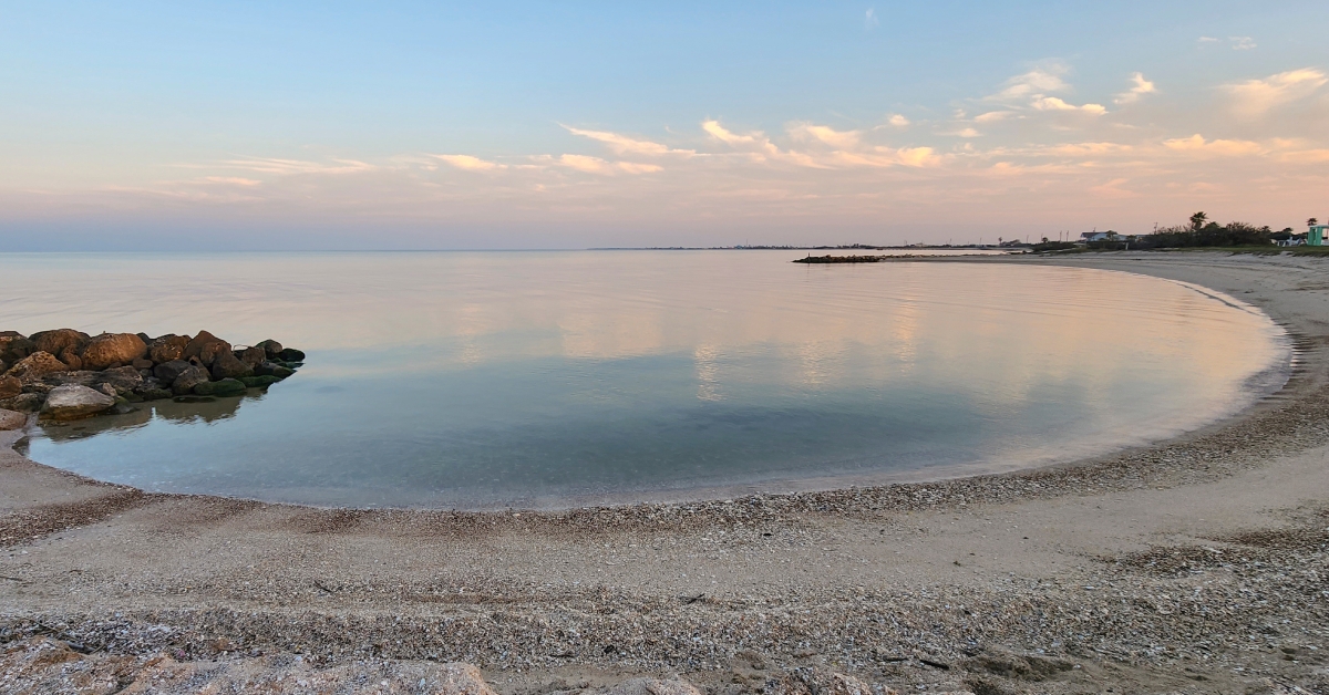 scenic sunrise view of indianola beach