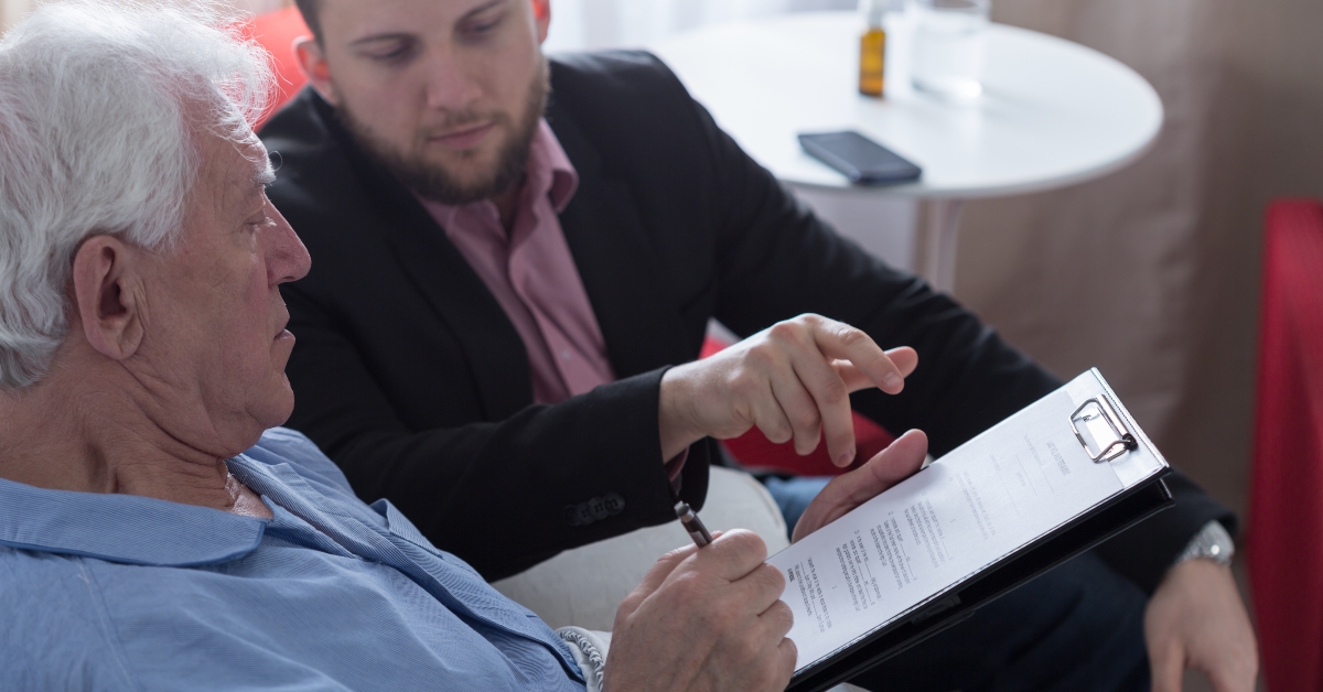 signing last will and testament