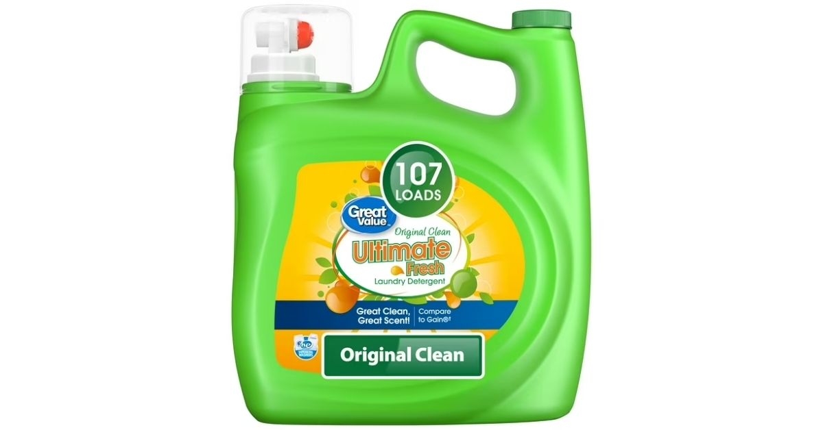laundry detergent
