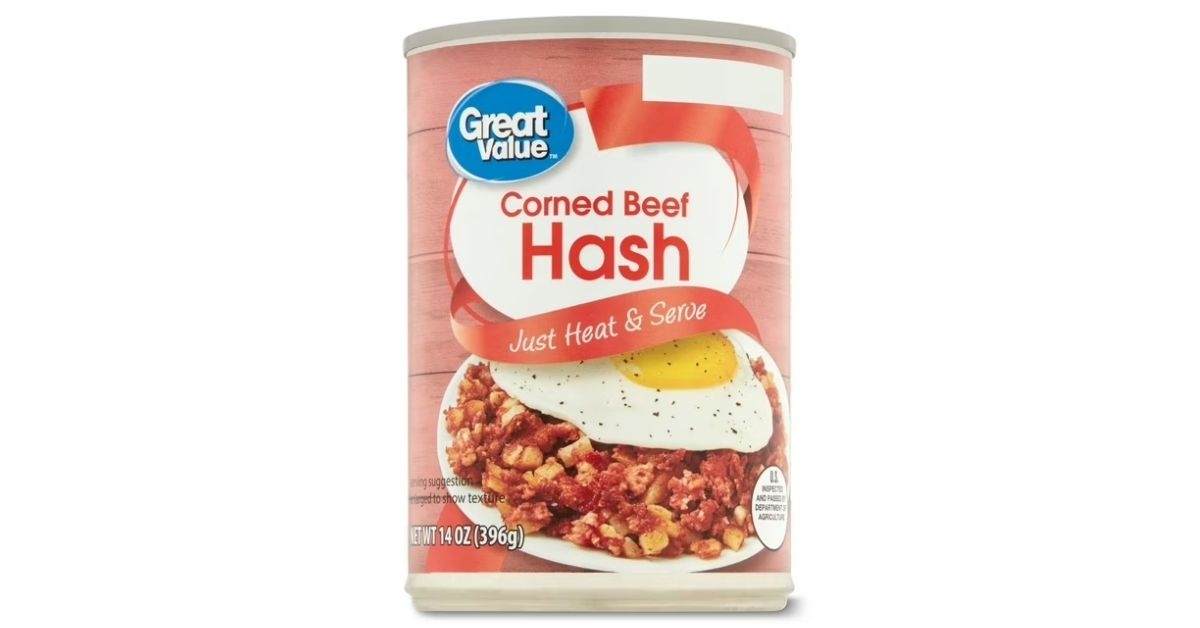 a can of corned beef hash