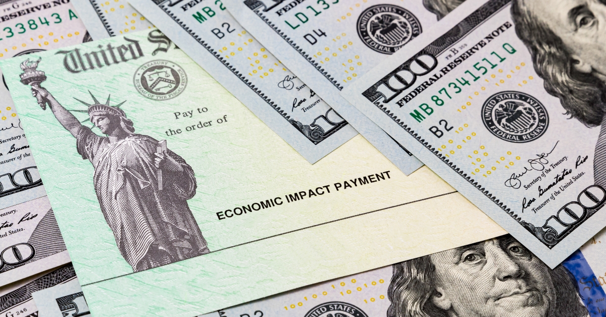 Economic impact stimulus treasury check
