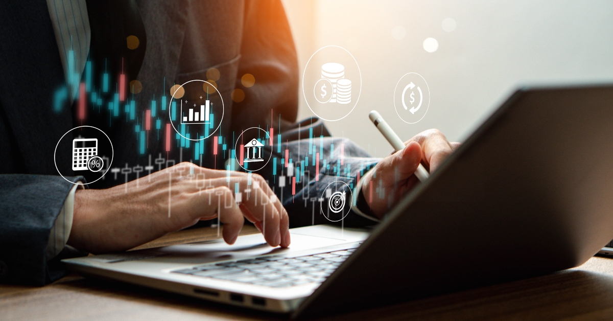 finance and investment concept