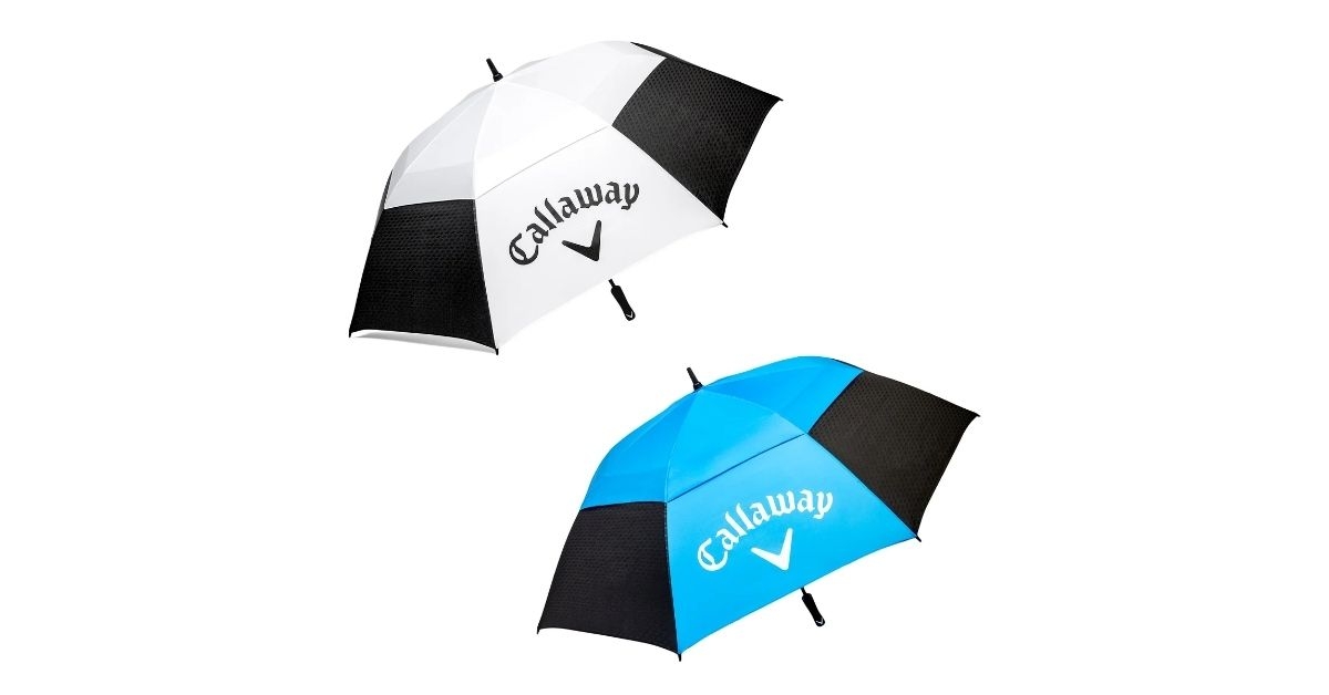 open vented golf umbrella