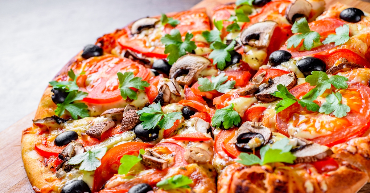 sliced pizza with mozzarella cheese