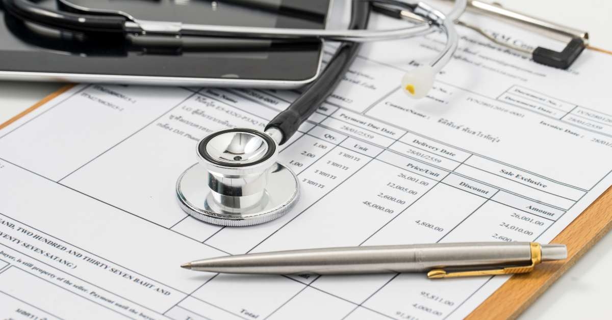 stethoscope on medical billing 