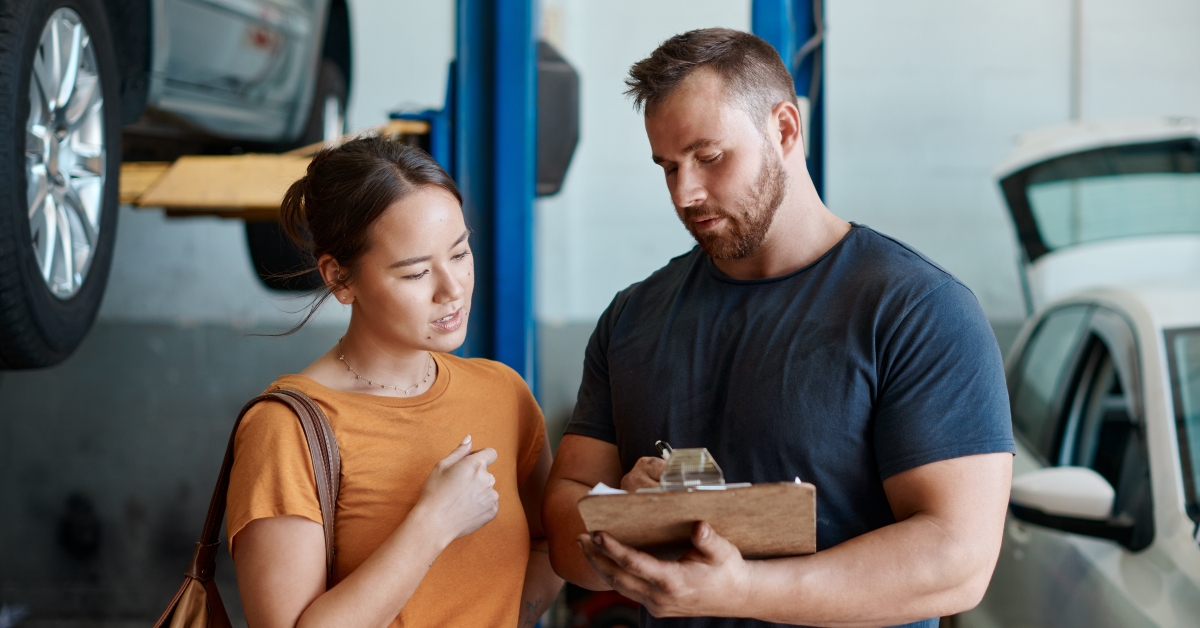 invoice for car maintenance