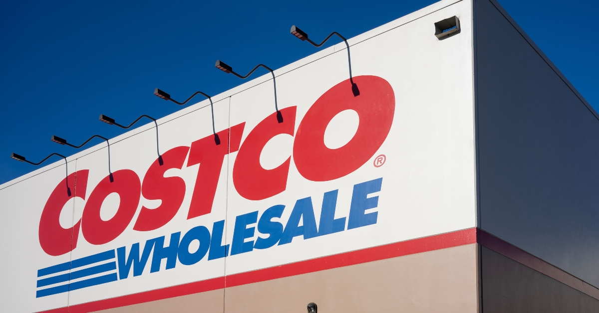 costco warehouse store sign