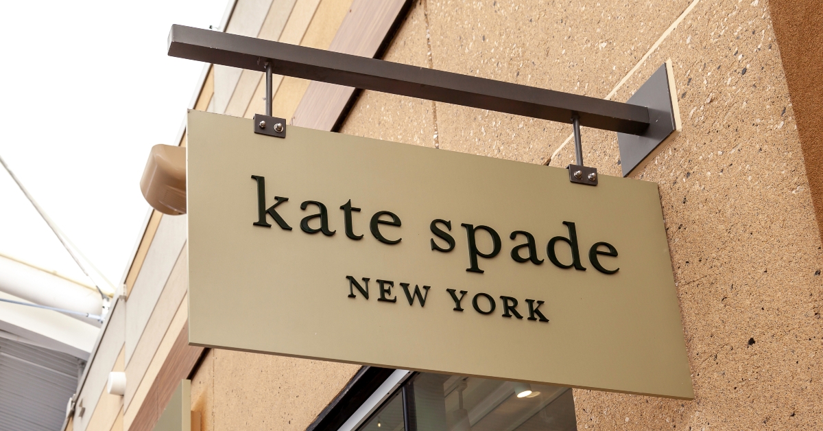 kate spade store sign