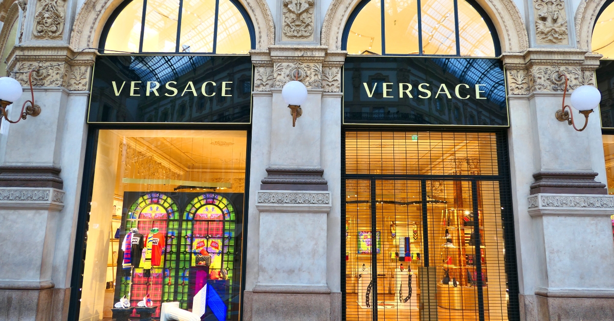 versace store in milan