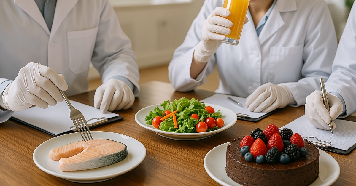 sensory evaluation of foods