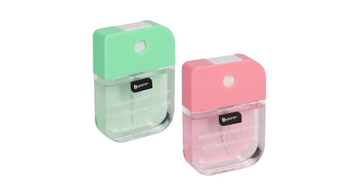 scented moisturizing hand sanitizer sprays