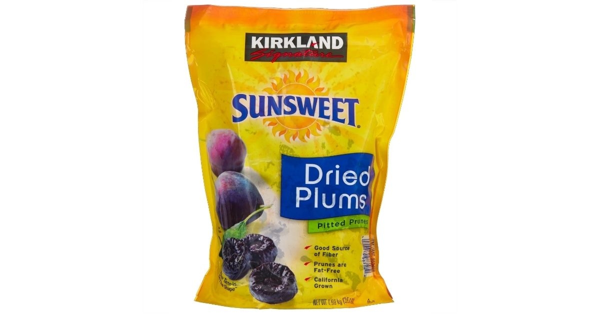 pack of dried plums