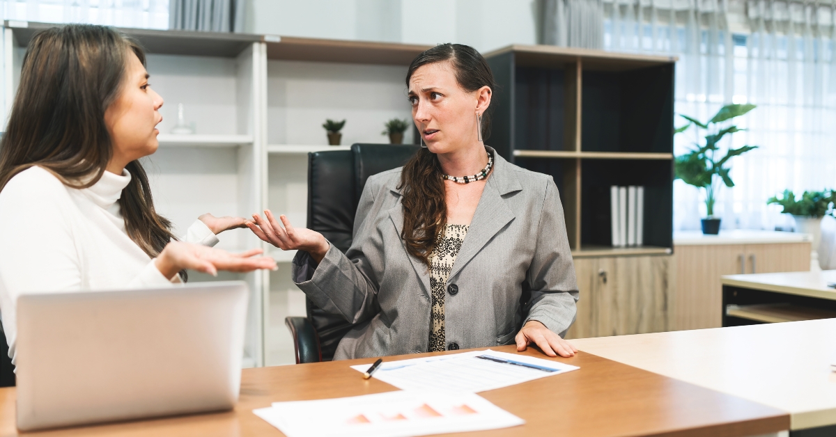 women having argument