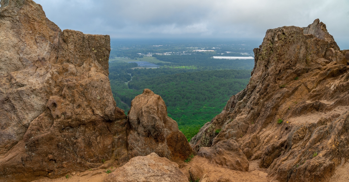 pinnacle point at crowder mountain