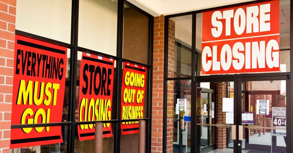 store closing signs