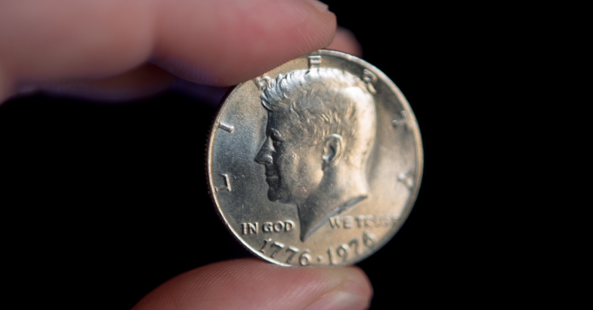 kennedy half dollar coin